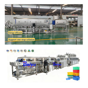 Máquina <span class=keywords><strong>Lavadora</strong></span> de Cajas, Limpieza con Agua Caliente para Residuos de Grasa y Aceite, Equipo de Lavado de Alta Presión, Limpieza de Cajas de Plástico - Product Image 2