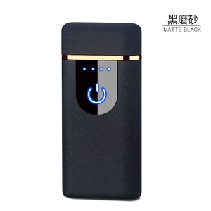 Jiaxinホット販売防風タッチスクリーン電子シガレットライターUSB充電式コイルライターコイルシガレットライター - Product Image 2