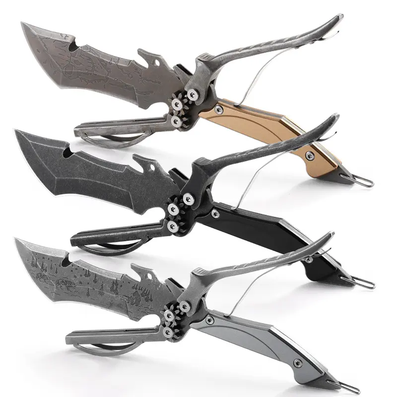 Outdoor Hunting Camping EDC Survival Tactical Multi Tool Knives with Multifunctional Tools