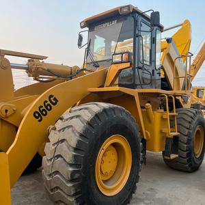 รถตักล้อยางมือสองสมรรถนะสูง CAT966G/H/966C ปั๊มและมอเตอร์ MOOG ของแท้จากญี่ปุ่น รับน้ำหนักได้ 6 ตัน มีสินค้าในสต็อก - Product Image 6