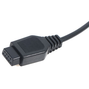Cable de Extensión de 9 Pines y 1.5 Metros para el Control de Juego <span class=keywords><strong>Sega</strong></span> Genesis 2 <span class=keywords><strong>MD2</strong></span>, Cable de Conexión para el Mando, Color Negro - Product Image 3