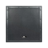 Subwoofer actif de 18 pouces, 1000 W RMS, boîtier en bois, DSP intégré, 4000 W de puissance de crête, haut-parleur de basses professionnel pour scène, pour événements en direct et concerts