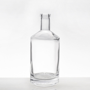 Botella de Tequila Vacía Transparente Rectangular de 500ml 700ml 750ml, Botella de Vidrio para Licor, Ginebra, Ron, Vodka, <span class=keywords><strong>Mezcal</strong></span> con Tapones de Corcho de Madera - Product Image 3