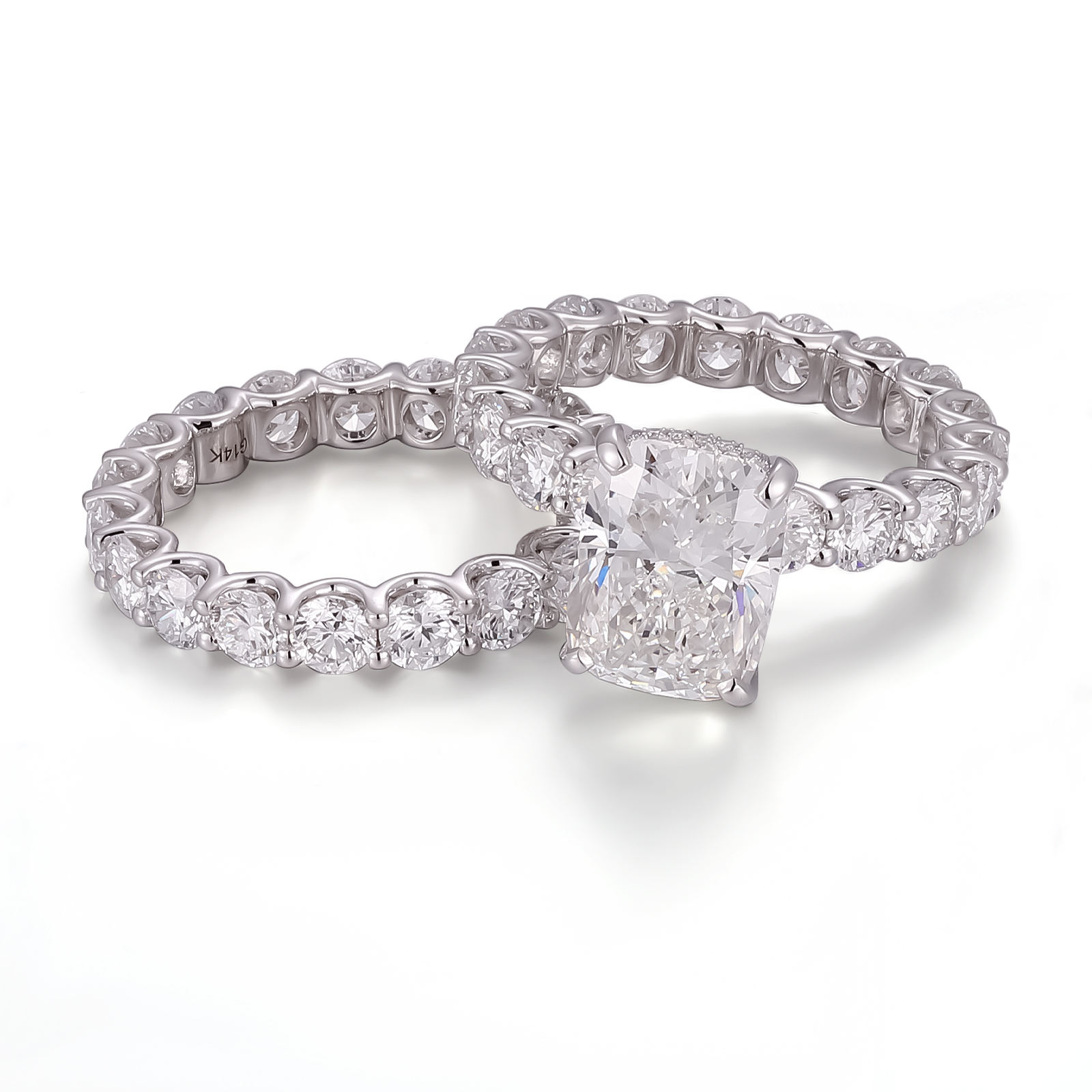 real solid 10Kgold lab diamond ring