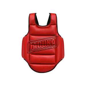 Protège-poitrine de boxe POWER FIGHTER pour hommes, haute qualité, logo personnalisé, vêtements de sport, protection en cuir PU, confortable, respirant, toutes saisons - Product Image 1