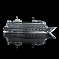 Haute qualité K9 Clear Award personnalisé Crystal Ship Mode tasse pas cher modèle de bateau en verre de cristal