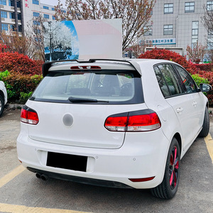 Oddingtoff Rear Wing Top Spoiler Carbon Fiber Texture ABS Volkswagen Golf 6 MK6 <b>Trunk</b> Modification - Product Image 2