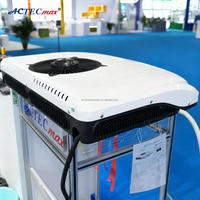 Kit de climatisation automobile universel ACTECmax AC.161.166 Compresseur à spirale Caravane VR Camion Toit 12V AC RL68H Huile réfrigérante