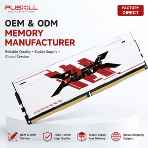 PUSKILL DDR5 16GB แรมเดสก์ท็อป 6000MHz 288 พิน 1.1V RGB โมดูลหน่วยความจำประสิทธิภาพสูงสำหรับการเล่นเกม อัปเกรดประสิทธิภาพ - Product Image 1