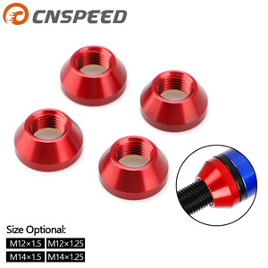 CNSPEED Cubierta Cónica de Aleación de Aluminio para Tuercas M12x1.5 M14x1.5 para Protección de Tuercas de Rueda - Product Image 1