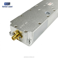 Module amplificateur de signal RF 50W 5-6GHz DDS GaN, amplificateur de puissance, boîtier en alliage d'aluminium, détecteur de drone à gain élevé, protection de sécurité