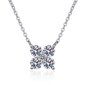 Design 1.26Carat <b>Moissanite</b> <b>Necklace</b> GRA Certificate S925 Silver Women <b>Moissanite</b> <b>Necklace</b> - Product Image 1