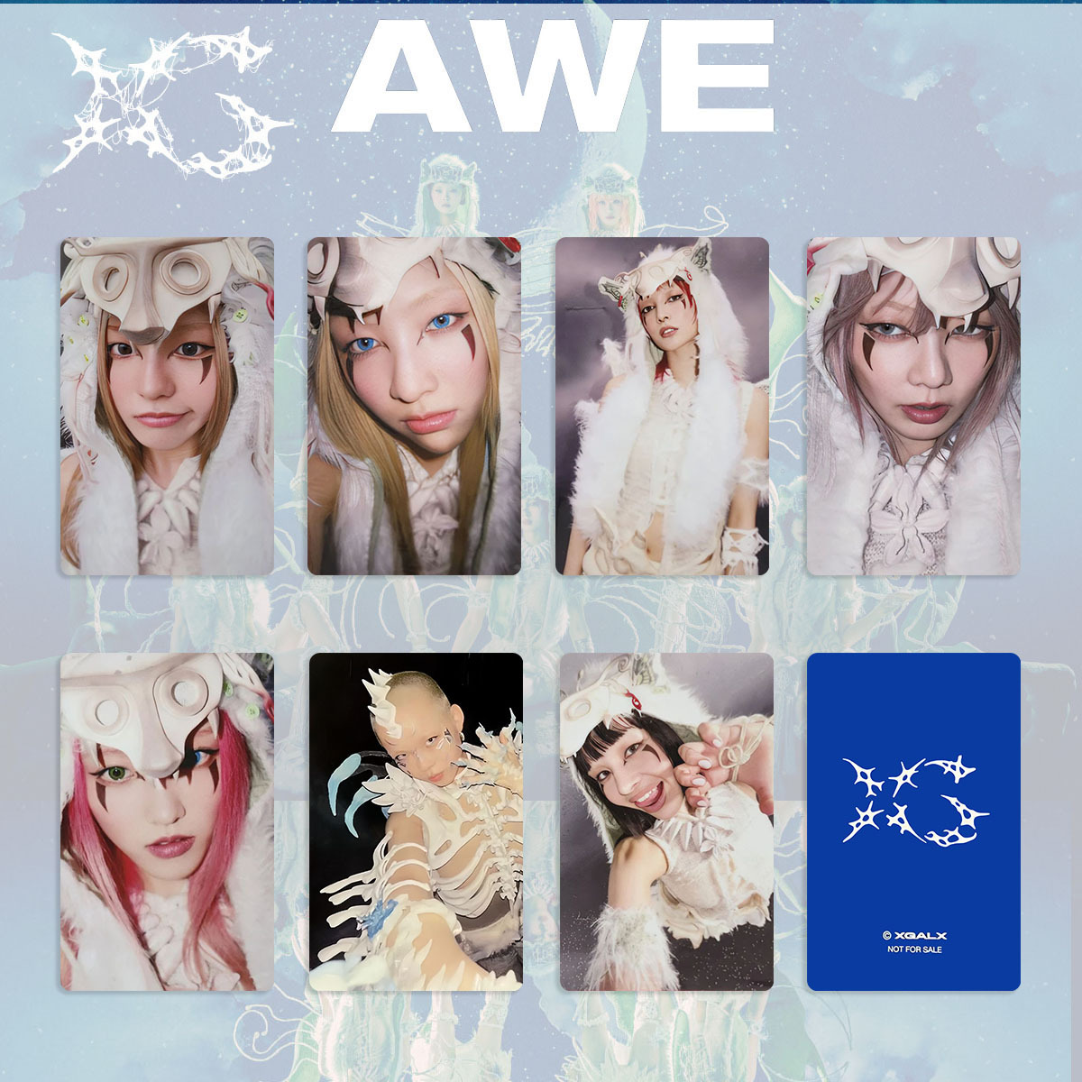 KPOP XG AWE New Album K4 Ver Selfie Lomo Cards - Fans Gifts