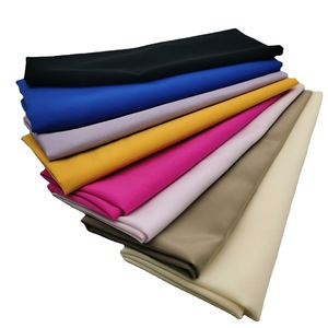 130G Polyester <span class=keywords><strong>Spandex</strong></span> Pha Trộn <span class=keywords><strong>4</strong></span> Cách Căng Đào Da Vải Đồng Bằng Dệt Cho Thể Thao Yoga Mặc Quần Áo Dệt Dobby - Product Image 1