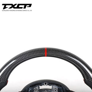 Volante de Fibra de Carbono con Base Plana Compatible con BMW <span class=keywords><strong>MINI</strong></span> <span class=keywords><strong>Cooper</strong></span> R55 R56 R57 R58 R59 - Product Image 4
