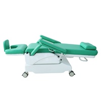 Chaise de dialyse électrique YGCX10 (luxe) pour la chimiothérapie, l'infusion, la collecte de sang et la dialyse en milieu hospitalier