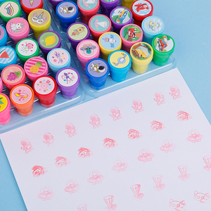 <span class=keywords><strong>Weibo</strong></span> เครื่องเขียนแสตมป์กล่องการ์ด12ชิ้นลายการ์ตูนขนาดเล็กแสตมป์แห้งสำหรับนักเรียนศิลปะ - Product Image 5