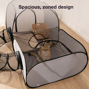 Nuevo Túnel Plegable Portátil para Mascotas, Gatos y Perros, Juguete de Exterior, Set de Túnel de Juego Plegable para Gatos y Cachorros - Product Image 4