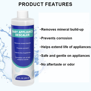 Solución descalcificadora para esterilizador de biberones y secador de biberones, limpiador eléctrico de biberones para bebés - Product Image 4