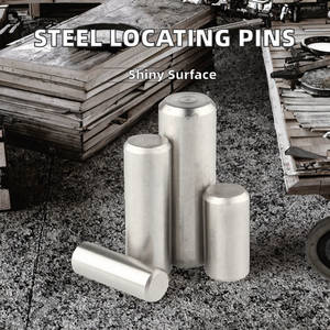 Goupilles de centrage cylindriques en acier inoxydable 304, finition polie, entièrement filetées M2.5, usage industriel, vente en gros - Product Image 2