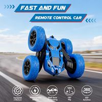 Nouvelle Arrivée EPT - Camion de Course Tout-Terrain Puissant 4x4 à Double Face Inversable 360° - Voiture Télécommandée Cascadeuse pour Enfants
