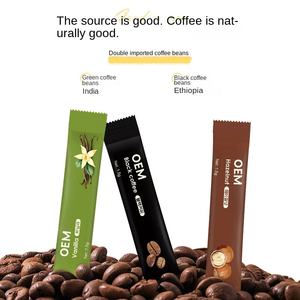 Café noir Arabica aux <span class=keywords><strong>noisettes</strong></span> <span class=keywords><strong>sauvages</strong></span>, poudre de café instantané lyophilisée, OEM personnalisé - Product Image 2