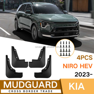 Accessori auto paraspruzzi paraspruzzi parafanghi parafanghi paraspruzzi per <span class=keywords><strong>Kia</strong></span> <span class=keywords><strong>Niro</strong></span> HEV 2023-2024 parafanghi anteriori e posteriori - Product Image 2