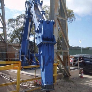 Manipulateur de grue hydraulique sur piédestal, brise-roche, équipement de brisage de roche stationnaire - Product Image 5