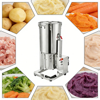 Mixeur Commercial YYHB pour Sauce BBQ, Broyeur de Murs, Préparateur de Sauce Piquante, Moteur Robuste, Blender en Acier