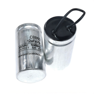 คาปาซิเตอร์สตาร์ทมอเตอร์ Cbb60 12uF 450Vac สำหรับมอเตอร์ปั๊มเครื่องซักผ้าและจักรเย็บผ้า - Product Image 1