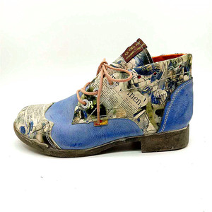 Nouvelle Mode Logo Personnalisé Belle Lacets Bottes Martin, Dames En Cuir Bottes - Product Image 3