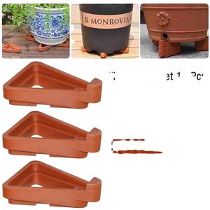 Outil <span class=keywords><strong>de</strong></span> décoration intérieure, 12 pièces, 7x5,5x2,3 cm, pieds <span class=keywords><strong>de</strong></span> pot <span class=keywords><strong>de</strong></span> fleurs invisibles à profil bas, rehausseurs <span class=keywords><strong>de</strong></span> pot <span class=keywords><strong>de</strong></span> <span class=keywords><strong>jardin</strong></span>, contrôle des racines - Product Image 2