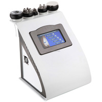Appareil de beauté professionnel 5 en 1 à usage domestique pour la perte de poids, le remodelage corporel, le massage par cavitation, et la brosse nettoyante pour le visage