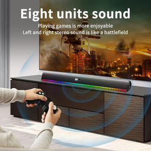 Barre de son multimédia sans fil portable pour téléviseur avec caisson de basses, système de cinéma maison - Product Image 5