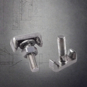 ตัวเชื่อมแบตเตอรี่โลหะแบบ T-Bolt DIN สแตนเลสสตีล พร้อมแหวนรองและน็อตเกลียว M8  ชุบสังกะสี รุ่น 19116852 อุปกรณ์เสริมสำหรับเปลี่ยน - Product Image 3