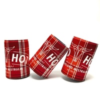 Glacière à bière personnalisée en néoprène imperméable pour mariage, petite quantité, double couture