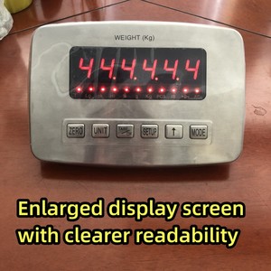 Cân điện tử công nghiệp bằng thép không gỉ, chống nước, hiển thị trọng lượng, cân bàn, cân cầu - Product Image 5