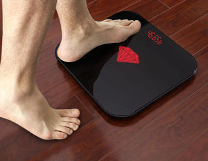 Instrumento de prueba de peso eléctrico para baño, báscula corporal con pantalla LED de 180Kg, 396Lb - Product Image 2