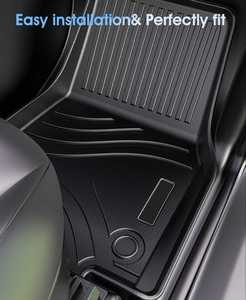 Tapis de sol de voiture 3D TPE antidérapant de haute qualité personnalisé tapis de voiture 5d pour <span class=keywords><strong>Nissan</strong></span> Terrano 2021-2023 - Product Image 2