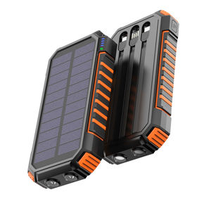 Ventas calientes Placas de bancos de energía Cargador móvil portátil 20000mAh Estación de Banco de energía <span class=keywords><strong>solar</strong></span> a prueba de agua para teléfono - Product Image 6
