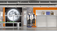 Étagères de présentation de vêtements et table de présentation de vêtements pour magasin, design moderne personnalisé, en fer, résistant à l'eau, avec éclairage LED