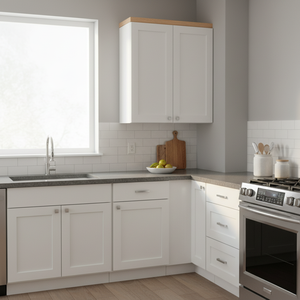 Mobile da Cucina Bianco Stile Shaker Sunique Sydney, Anta Moderna in MDF 24x36 Pollici - Product Image 4