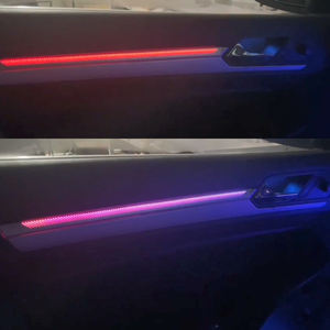 Kit de mise à niveau d'éclairage ambiant 64 couleurs pour Volkswagen Lamando 2015-2021 Accessoires d'éclairage LED intérieur - Product Image 6