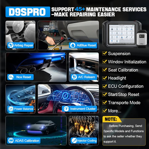 Xtole D9S Pro Obd2 الماسح الضوئي Automotriz جهاز تشخيص احترافي أداة تشخيص لمبرمج مفتاح فوب لجميع السيارات مع 45 إعادة ضبط - Product Image 2