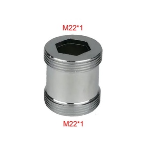 Adaptateur d'extension fileté NPT mâle 22 mm vers mâle 22 mm, raccord de tuyau d'eau en laiton pour cuisine et salle de bain, adaptateur de robinet mâle x mâle - Product Image 6