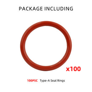 ชุดซีลยาง 100 ชิ้น ใช้ได้กับเครื่อง<span class=keywords><strong>ชง</strong></span><span class=keywords><strong>กาแฟ</strong></span> Jura/<span class=keywords><strong>Delonghi</strong></span>/Breville/Senson/Nespresso แหวนซีลเครื่อง<span class=keywords><strong>ชง</strong></span><span class=keywords><strong>กาแฟ</strong></span>เอสเพรสโซ - Product Image 2