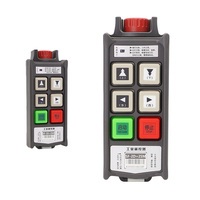 Télécommande industrielle sans fil SF-2D+2SM IP66 étanche, 4 boutons, à vitesse variable et fixe, verrouillable, pour pont roulant et palan