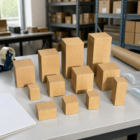 Boîte en carton ondulé kraft personnalisée, emballage pliable pour l'expédition Amazon, boîte cadeau