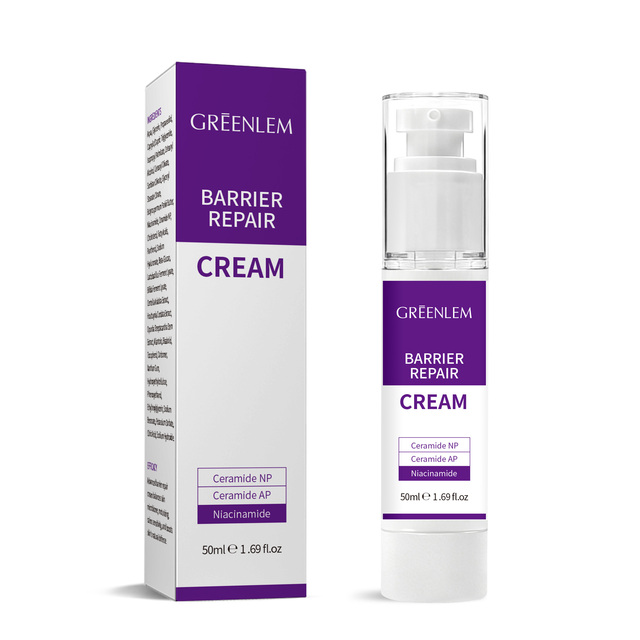 Gentle Barrier Repair Face Cream for Sensitive/Dry Skin Deep Moisturizing & Hydration Soothing Strengthened Skin Defense