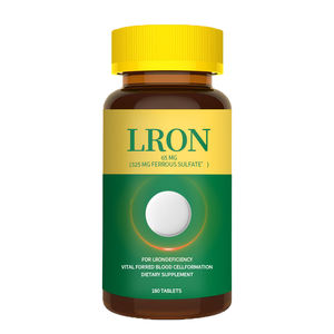 फैट्रस सल्फेट ओएम खनिज स्वस्थ आहार पूरक से लौह टैबलेट की आपूर्ति करता है - Product Image 2